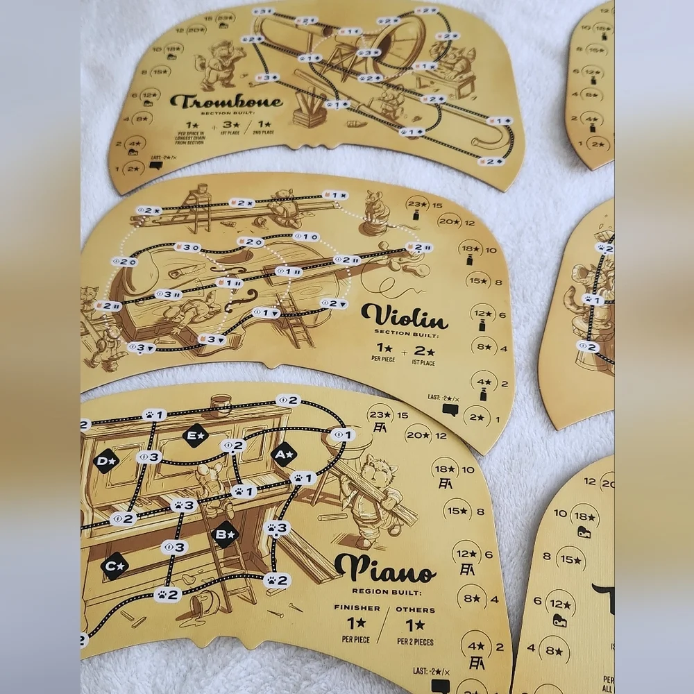 🎷 Shuffle and Swing Board Game Includes BONUS Instruments! 🐭
